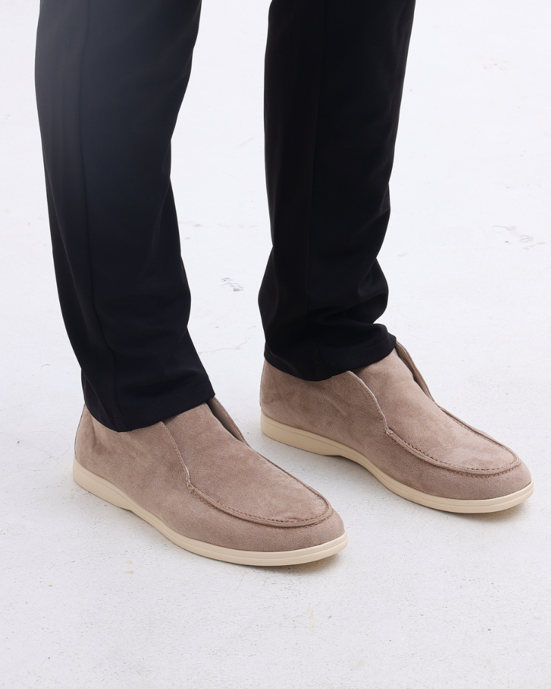 High Suede Loafers - Brooksfor
