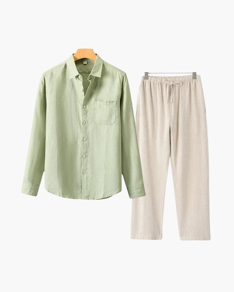 Linen Combo (Longsleeve) - Brooksfor