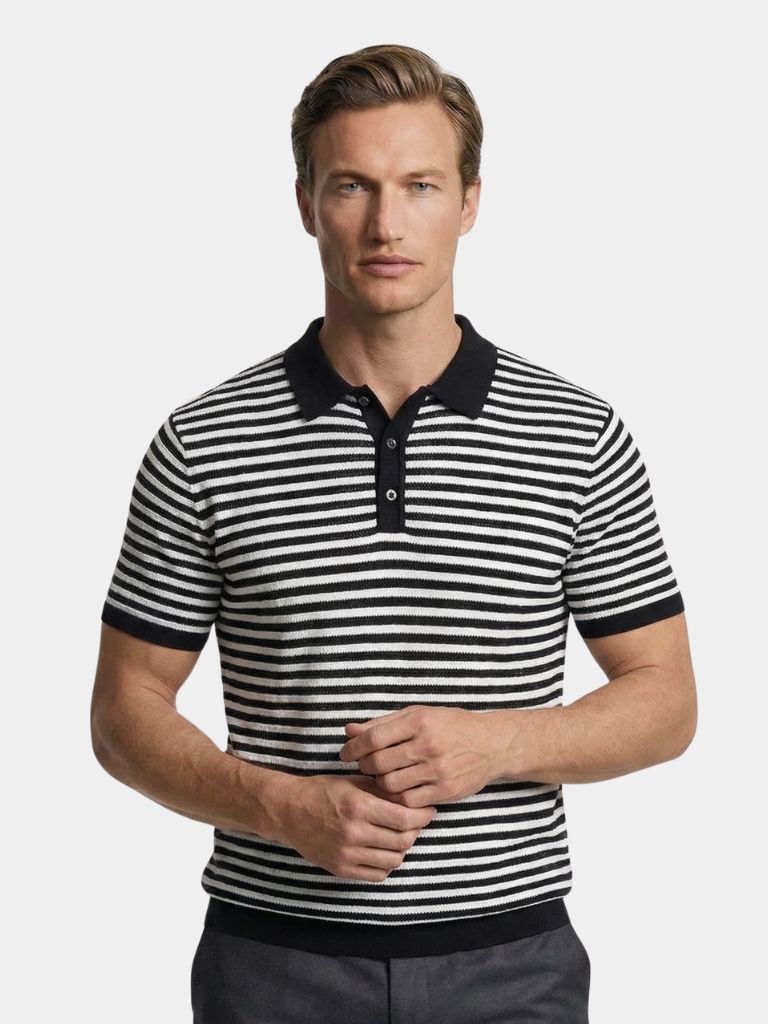 Stripe Class Polo - Brooksfor