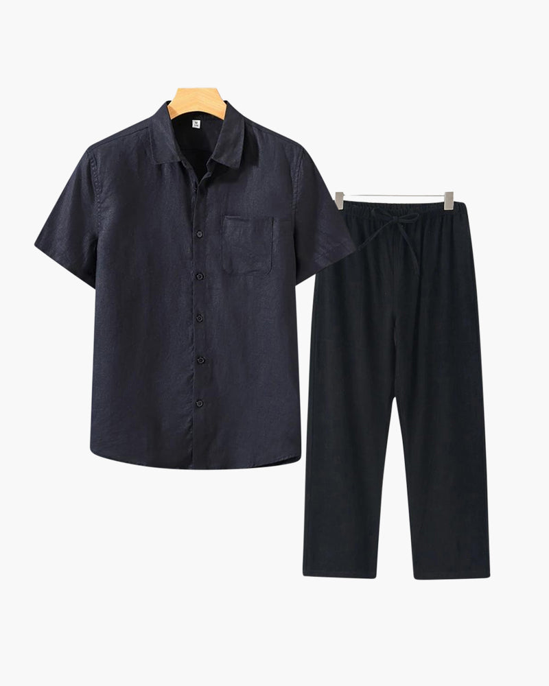 Linen Combo (Shortsleeve) - Brooksfor