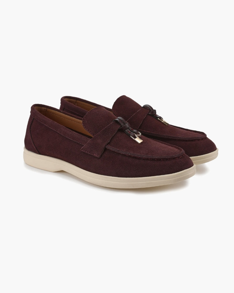 Suede Lady Loafers - Brooksfor