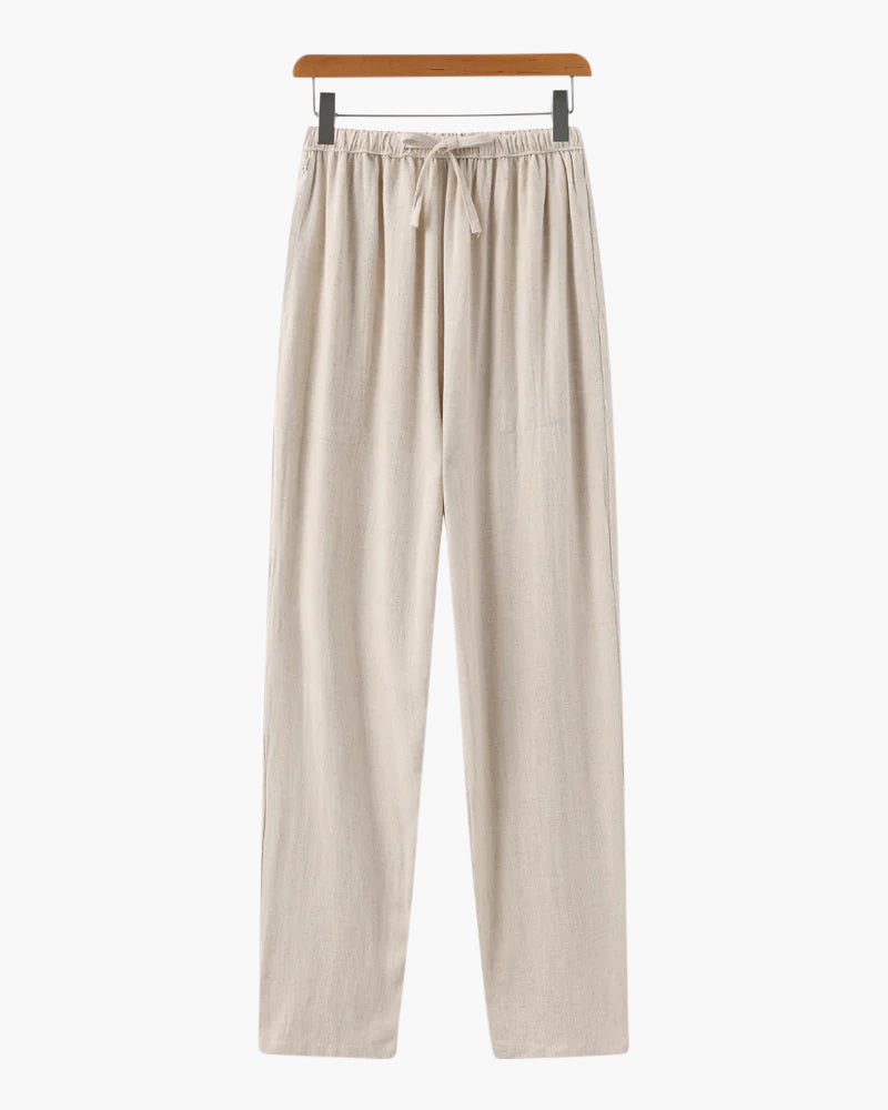 Marrakech - Linen Pantalon (Slim Fit) - Brooksfor