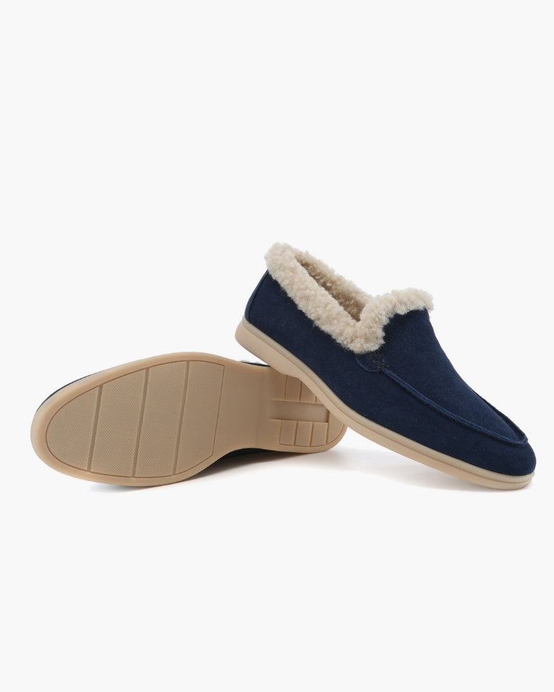 Fur-Lined Premium Loafers - Brooksfor