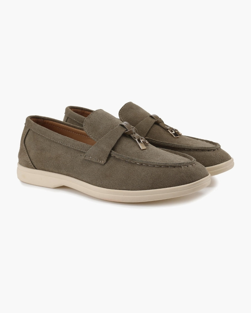 Suede Lady Loafers - Brooksfor