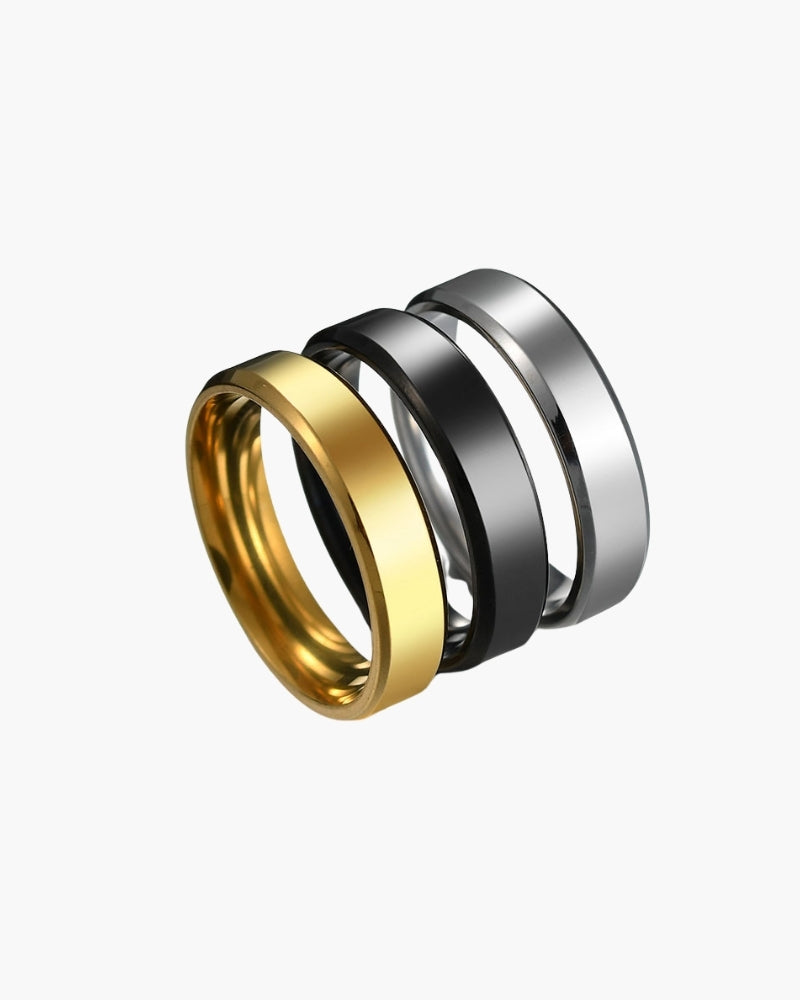 Trinity Steel Ring - Brooksfor