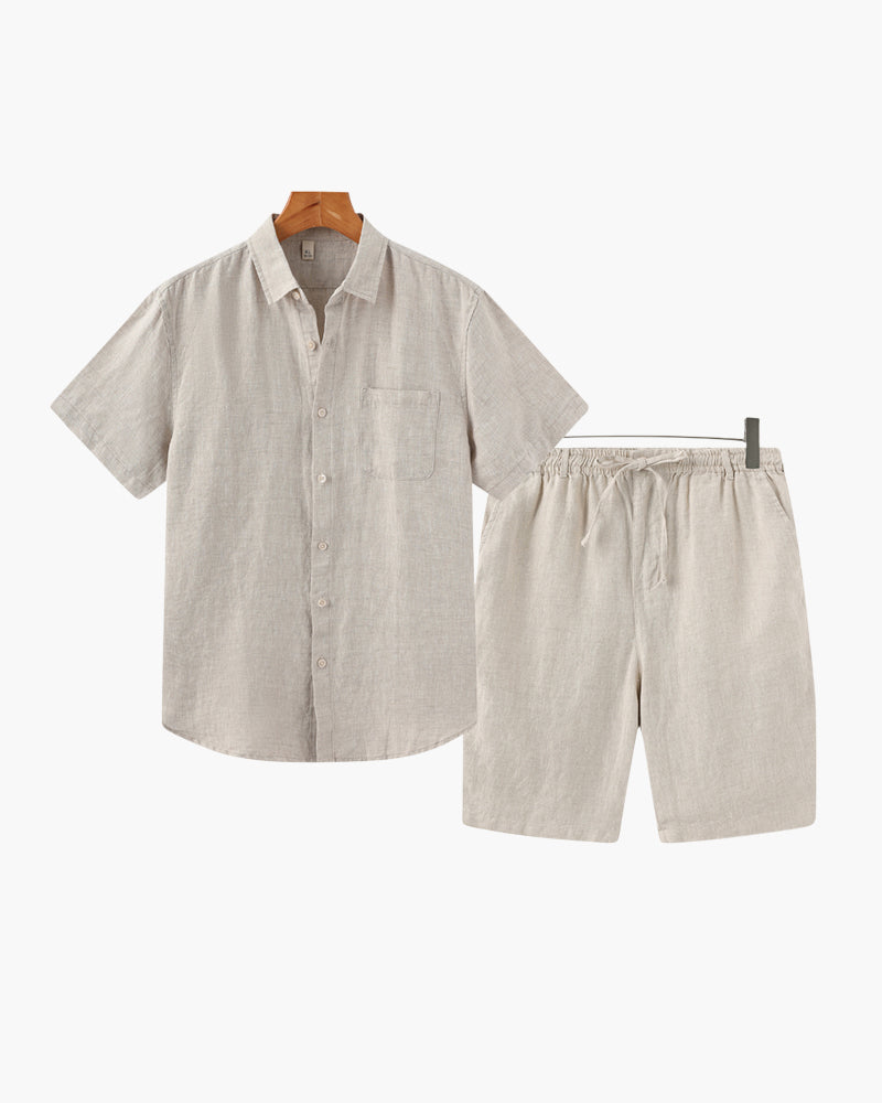 Linen Combo (Shorts) - Brooksfor