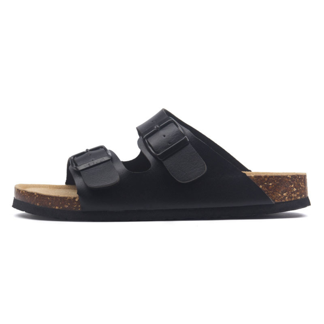 Leather Birken Sandal - Black | Brooksfor