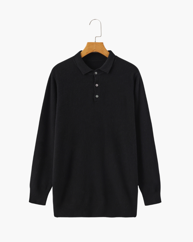 100% Cashmere Polo - Brooksfor