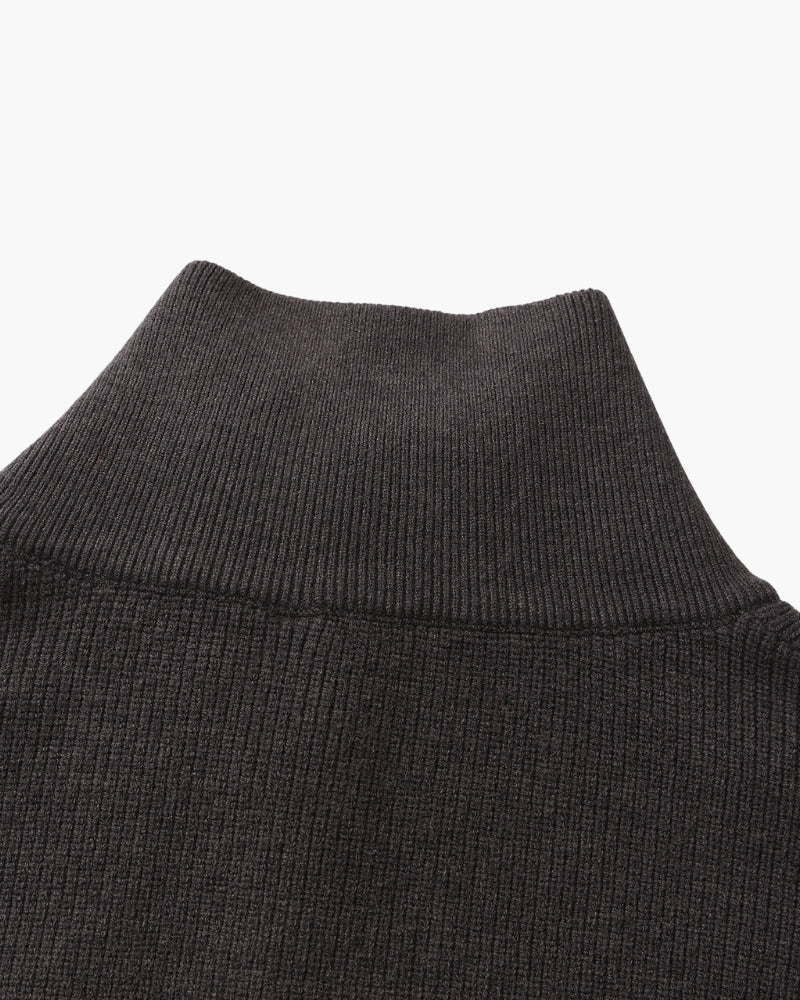 Refined Half-Zip Knit Pullover - Brooksfor