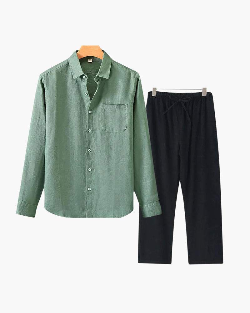Linen Combo (Longsleeve) - Brooksfor