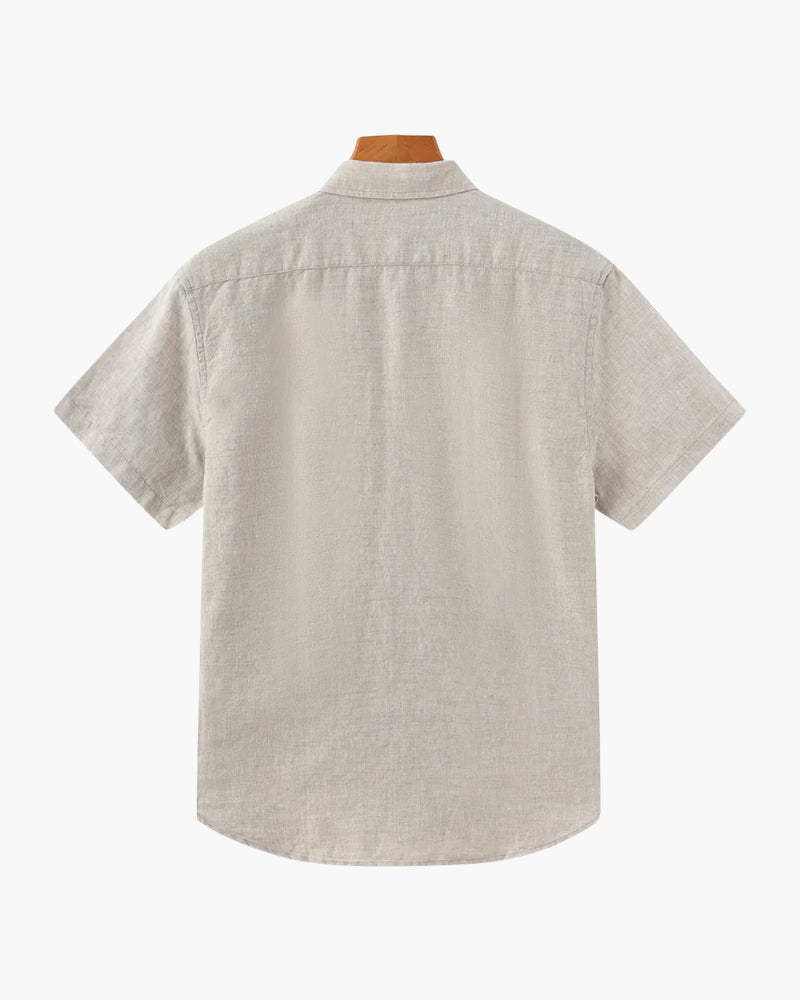Cape Town - Linen Shirt (Shortsleeve) - Brooksfor
