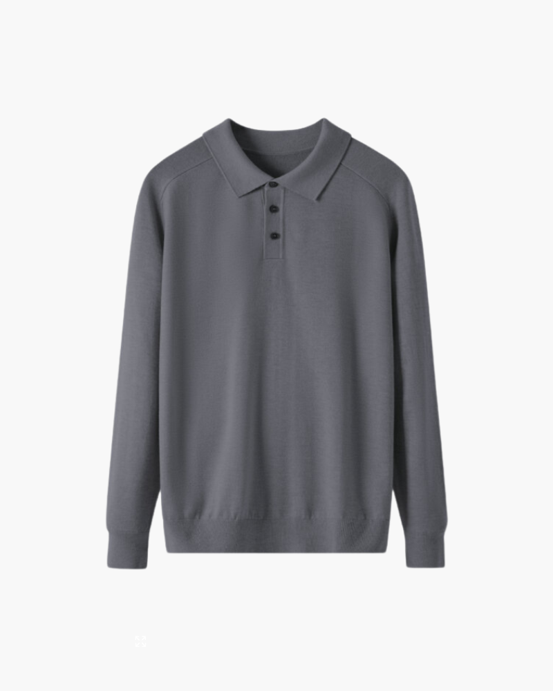 100% Premium Wool Polo - Brooksfor