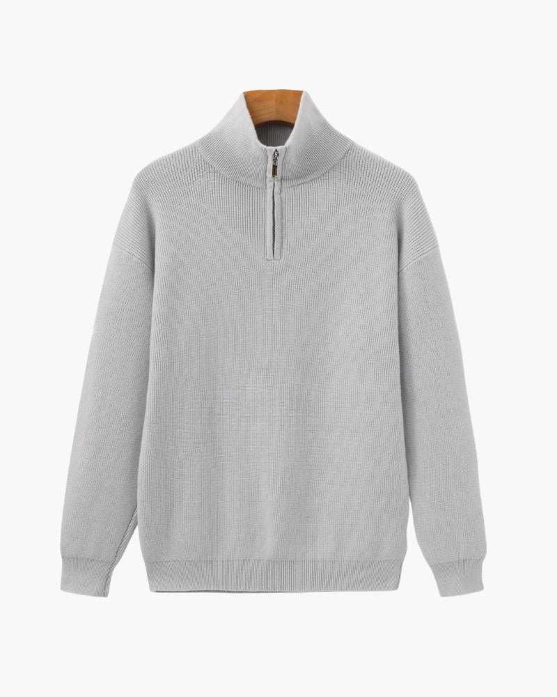 Refined Half-Zip Knit Pullover - Brooksfor