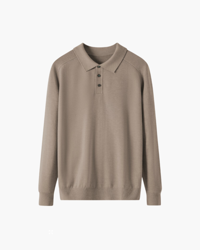 100% Premium Wool Polo - Brooksfor