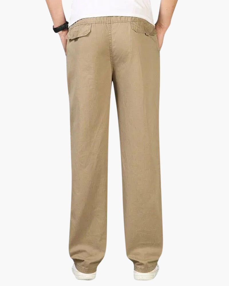Capri Cotton Pantalon - Brooksfor