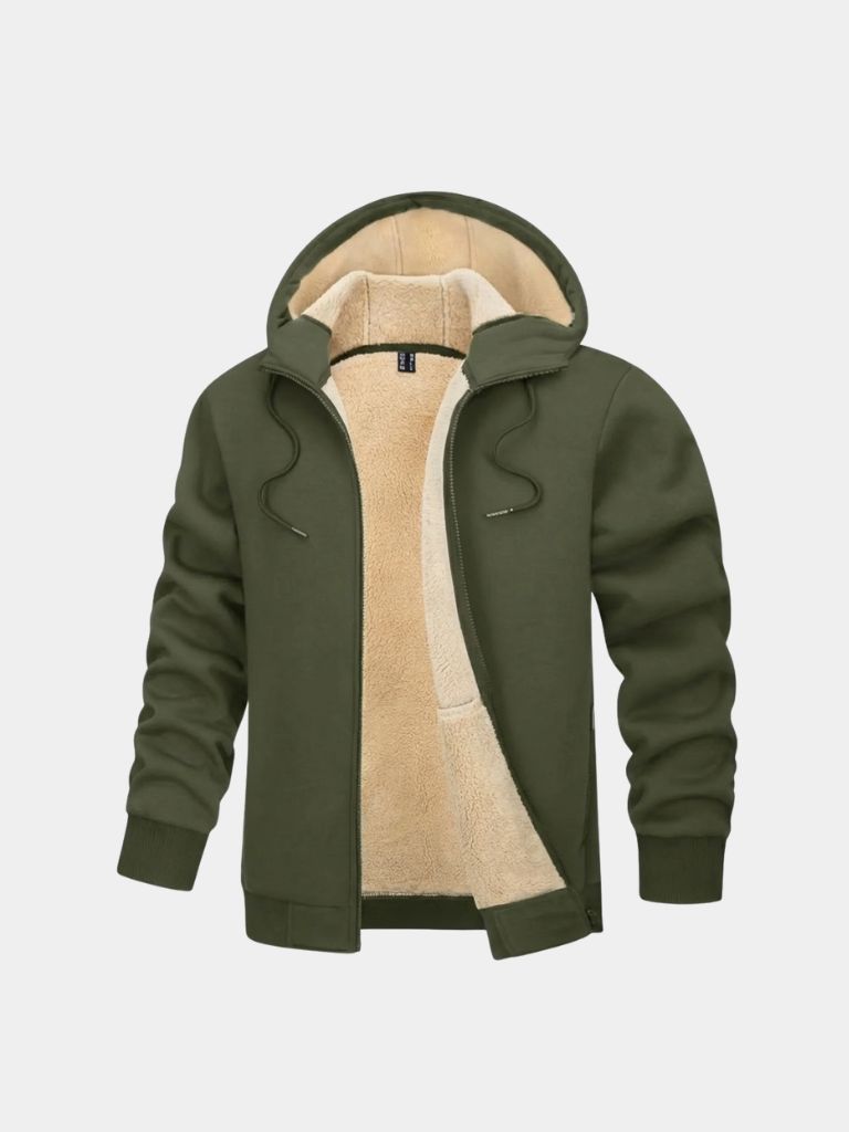 Winter Core Sherpa Hoodie Jacket - Brooksfor