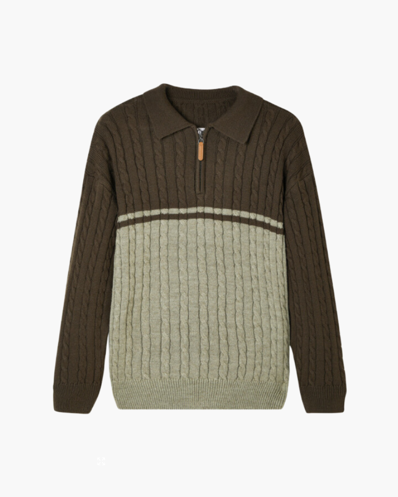 100% Premium Wool Zip Up - Brooksfor