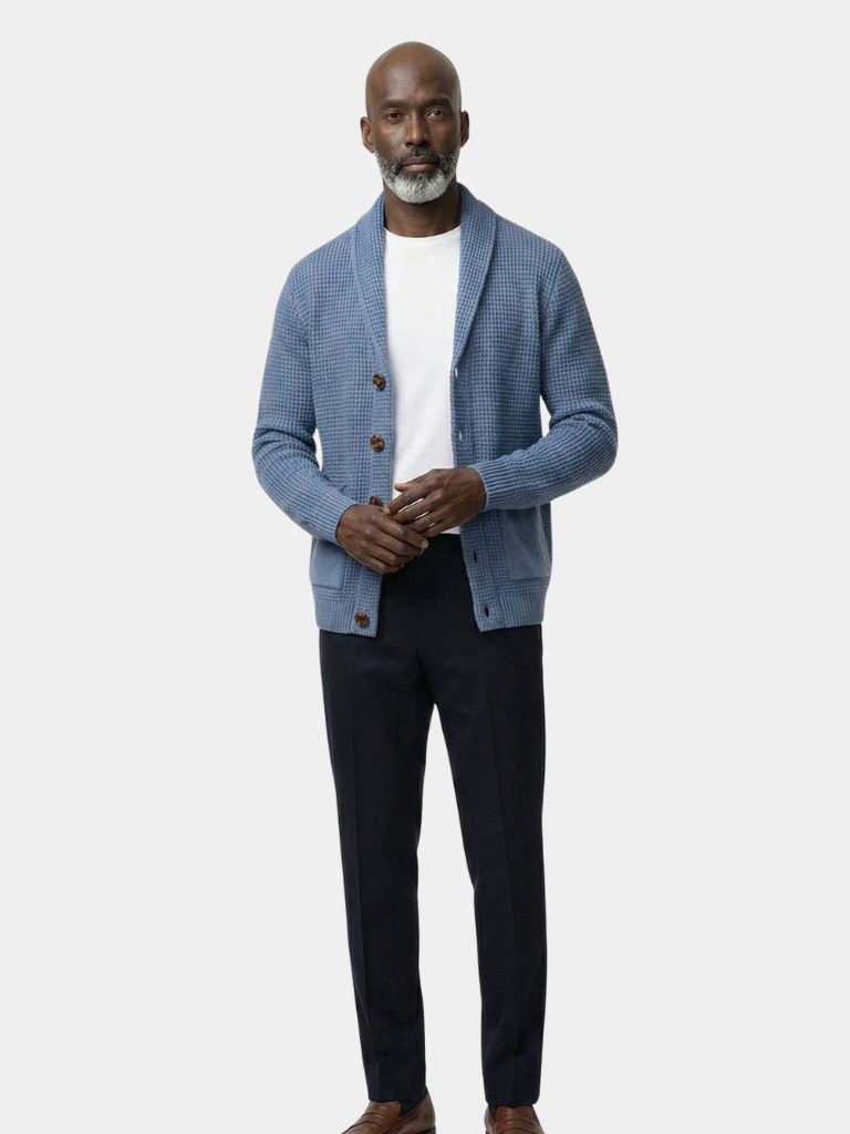 Sophisticated Winter Wool Cardigan - Brooksfor