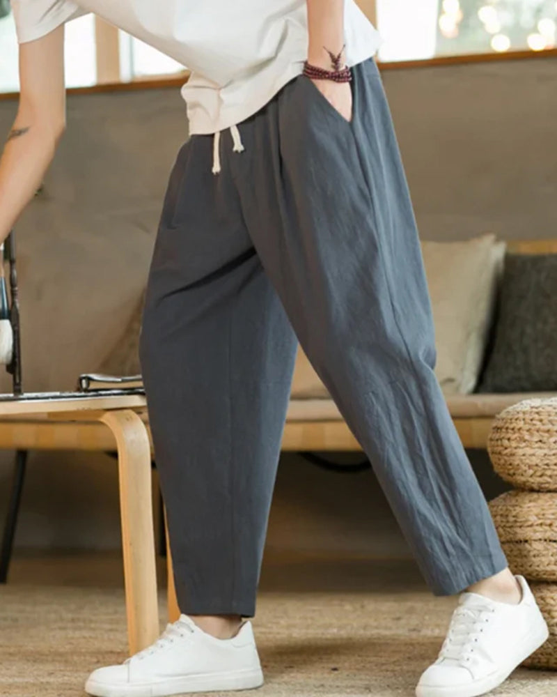 Cancun Cotton Pantalon - Brooksfor