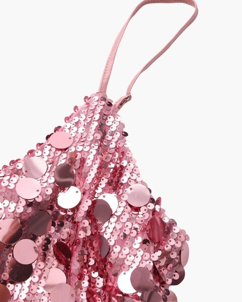 Sequin Party Mini Dress - Brooksfor