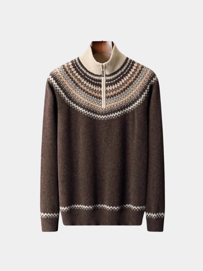 Valenbourg Nordic Knit Sweater - Brooksfor