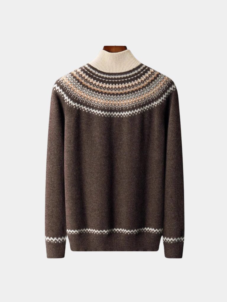 Valenbourg Nordic Knit Sweater - Brooksfor