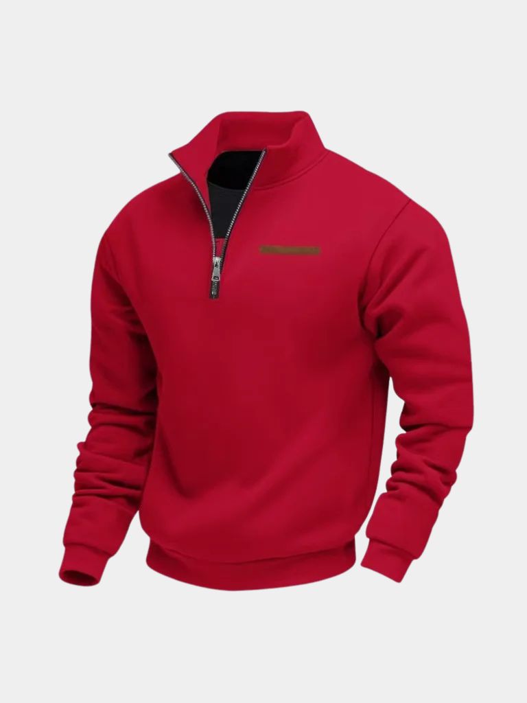Slate Urban High Collar Pullover - Brooksfor