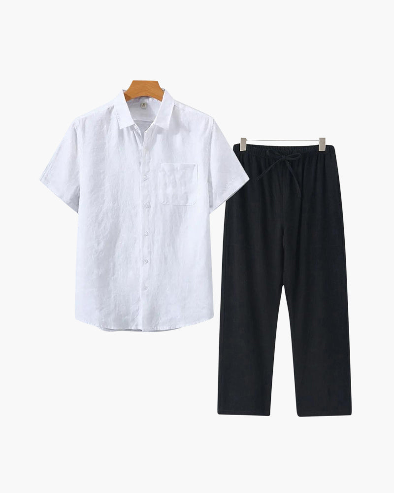 Linen Combo (Shortsleeve) - Brooksfor