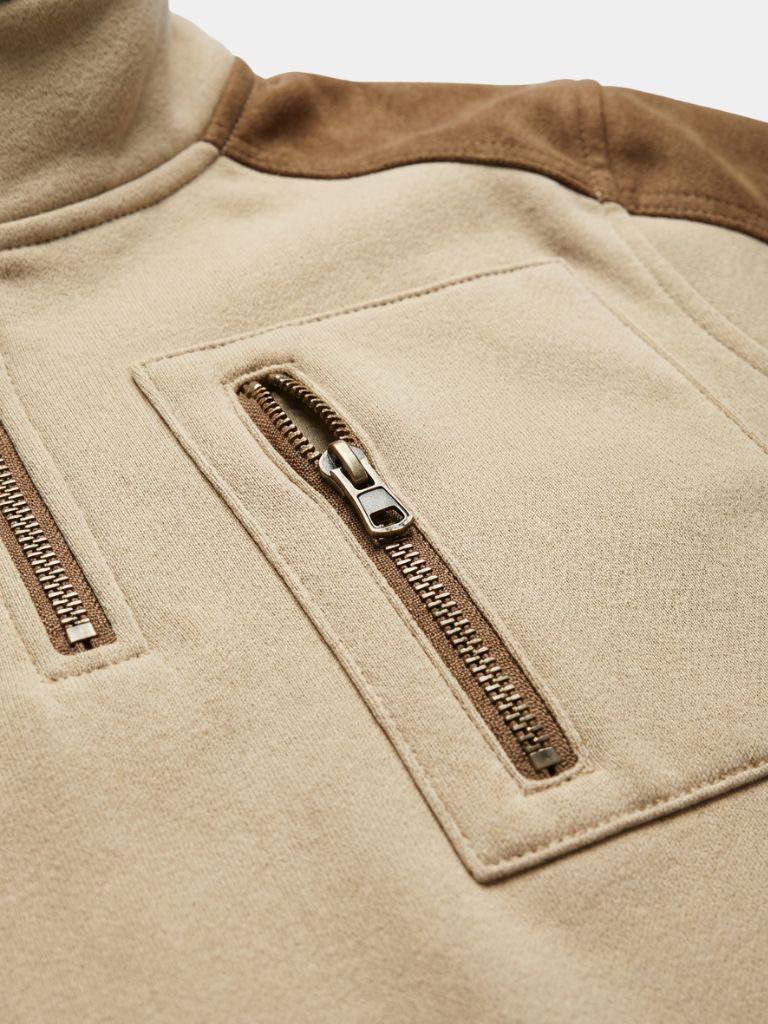 Urban Explorer High Collar Quarter Zip Pullover - Brooksfor