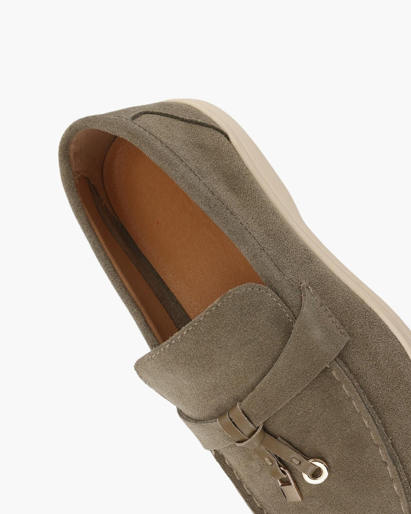 Suede Lady Loafers - Brooksfor