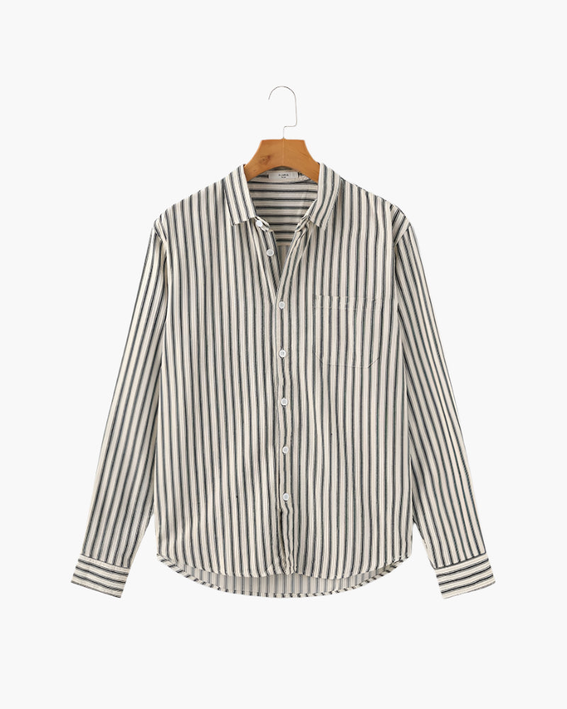 Gentlemen's Striped Shirt - Brooksfor