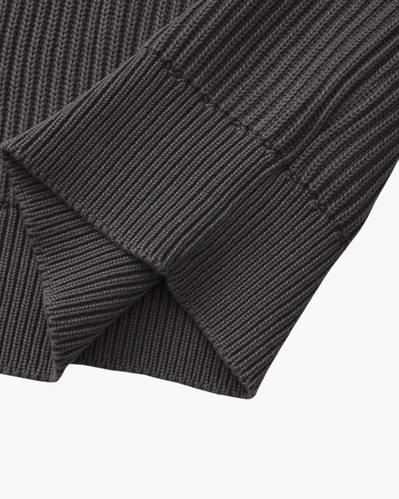 Rib Knit Crewneck - Brooksfor