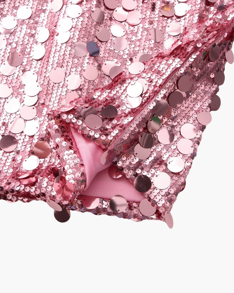 Sequin Party Mini Dress - Brooksfor