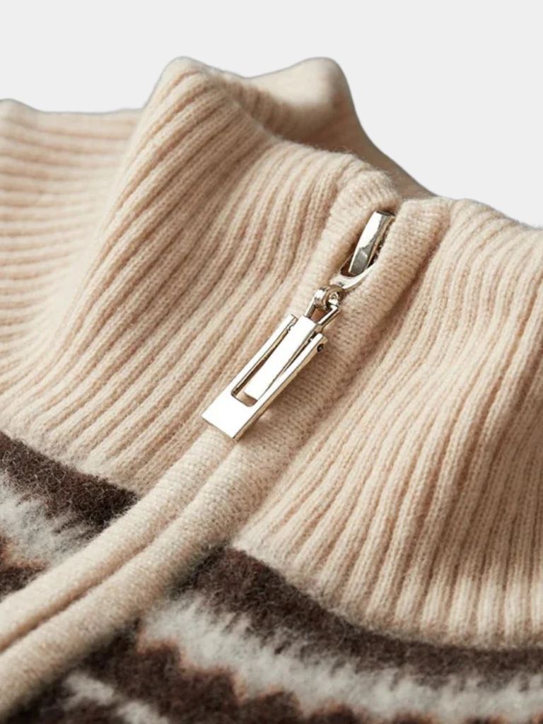 Valenbourg Nordic Knit Sweater - Brooksfor