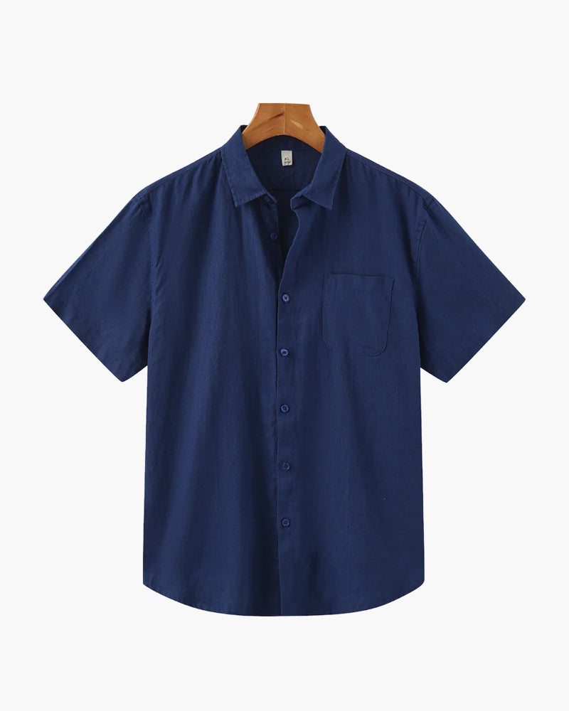 Cape Town - Linen Shirt (Shortsleeve) - Brooksfor