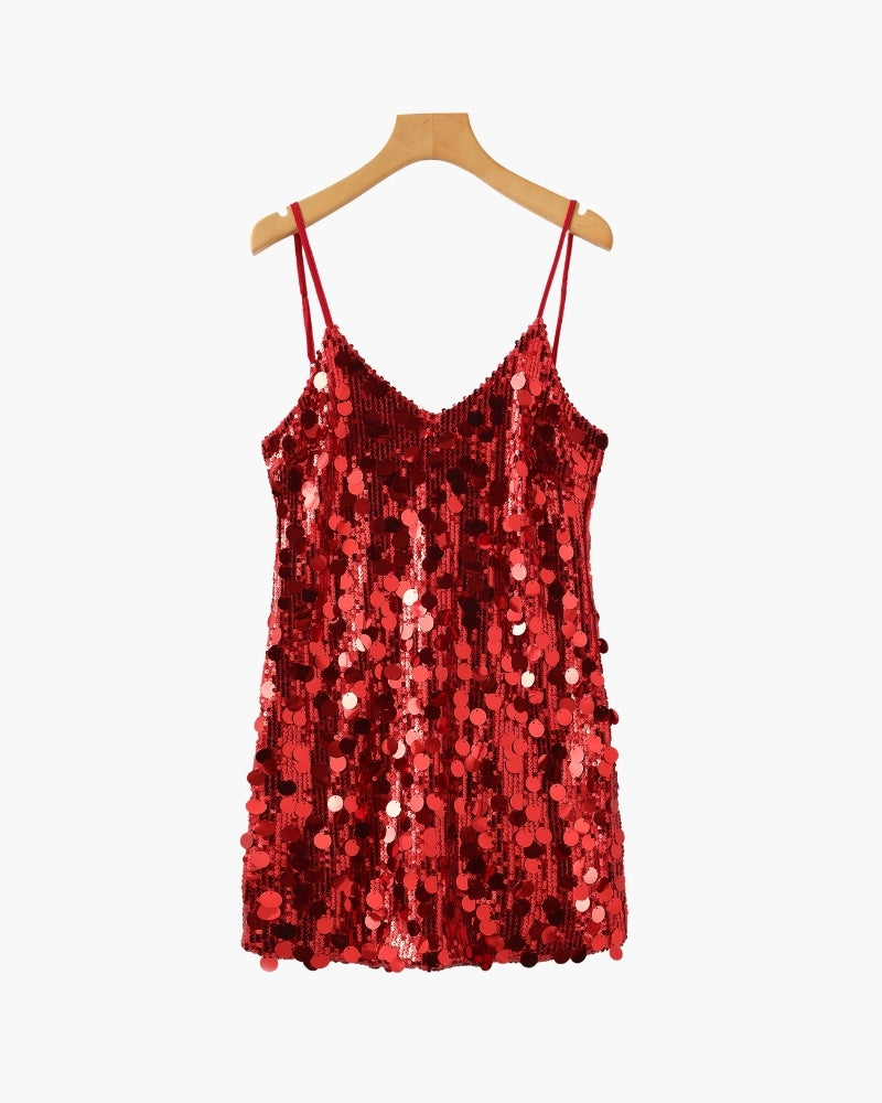 Sequin Party Mini Dress - Brooksfor