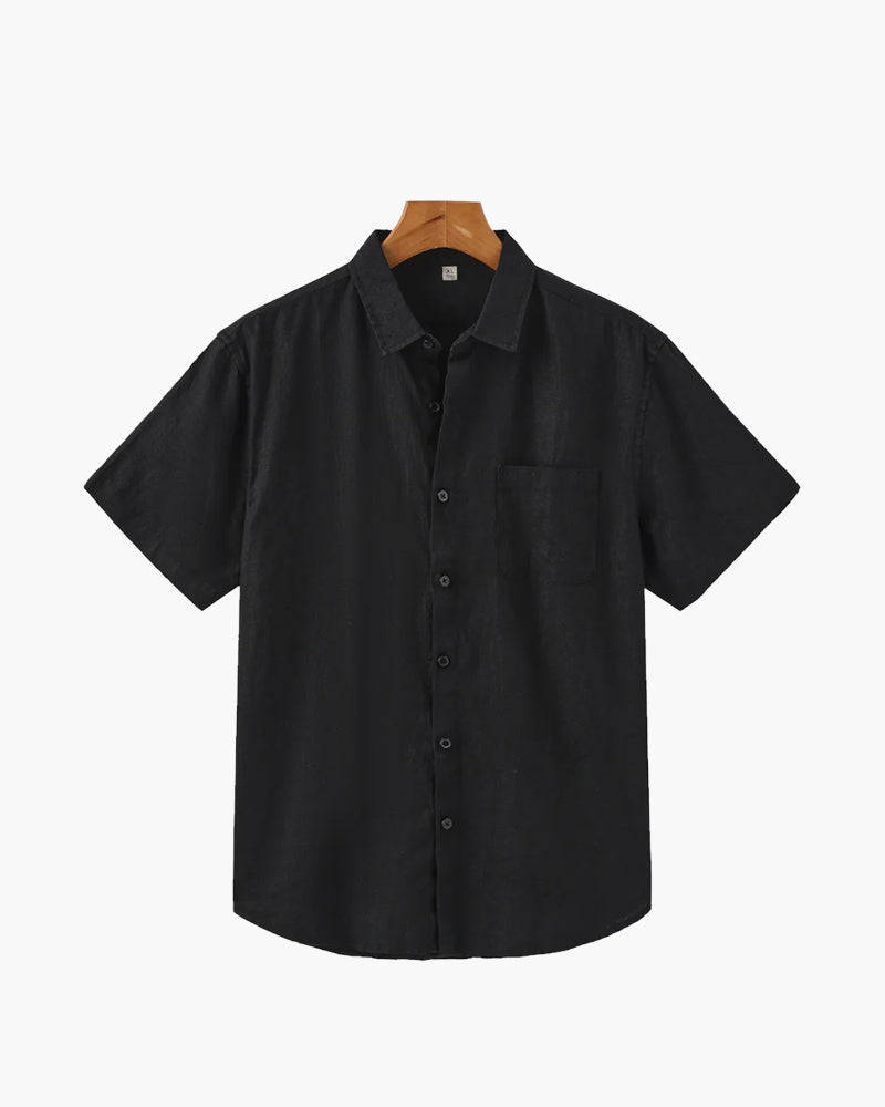 Cape Town - Linen Shirt (Shortsleeve) - Brooksfor