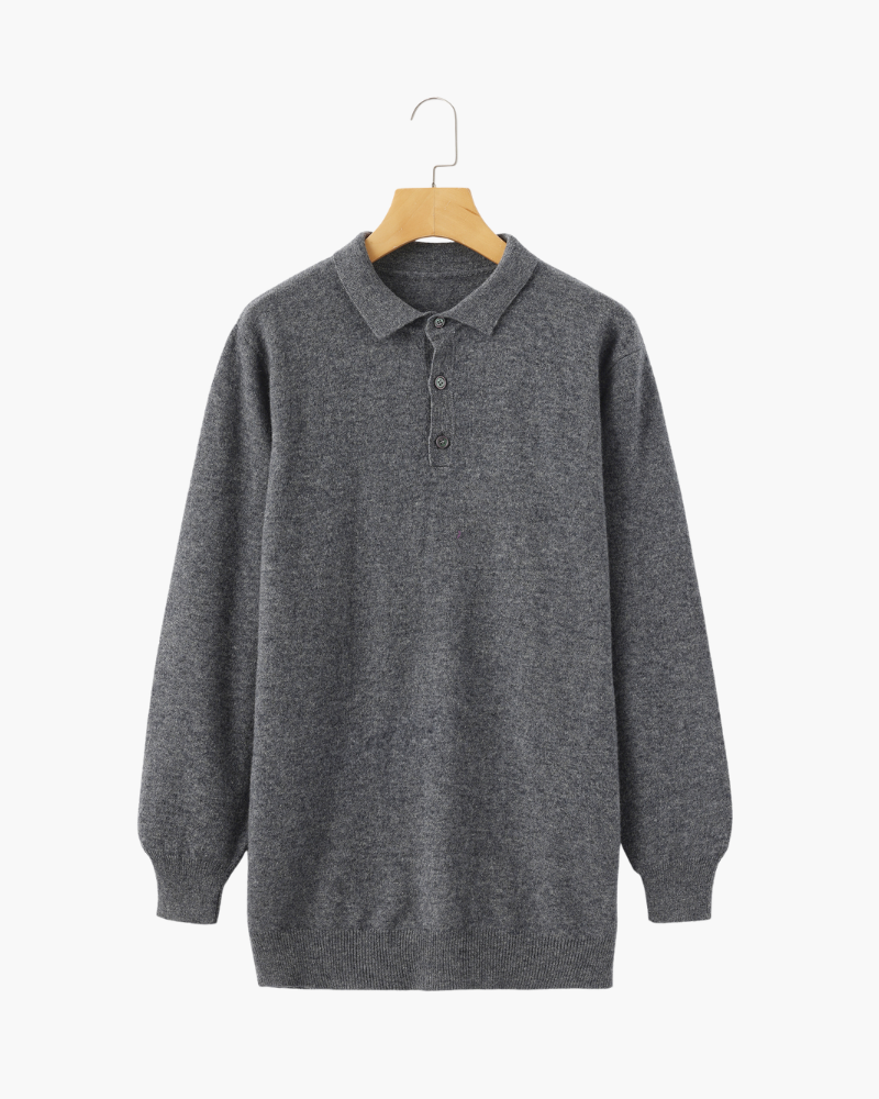 100% Cashmere Polo - Brooksfor