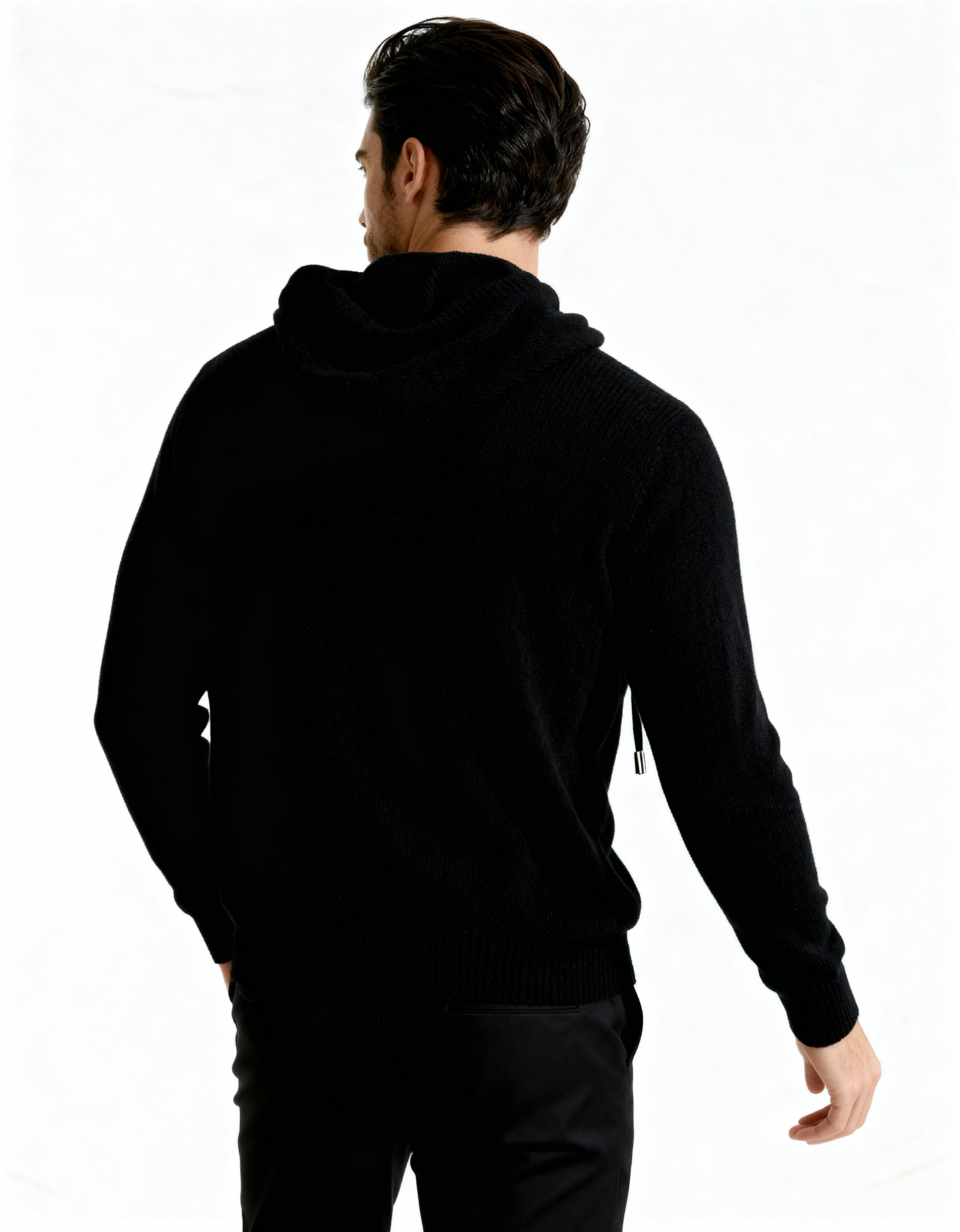 100% Cashmere Hoodie - Brooksfor