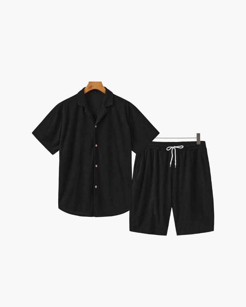 The Riviera Velvet Cord Set - Brooksfor