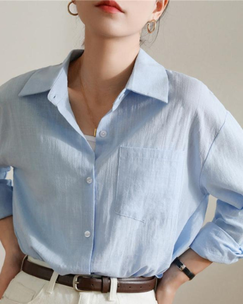 Estate Lady Linen Shirt - Brooksfor