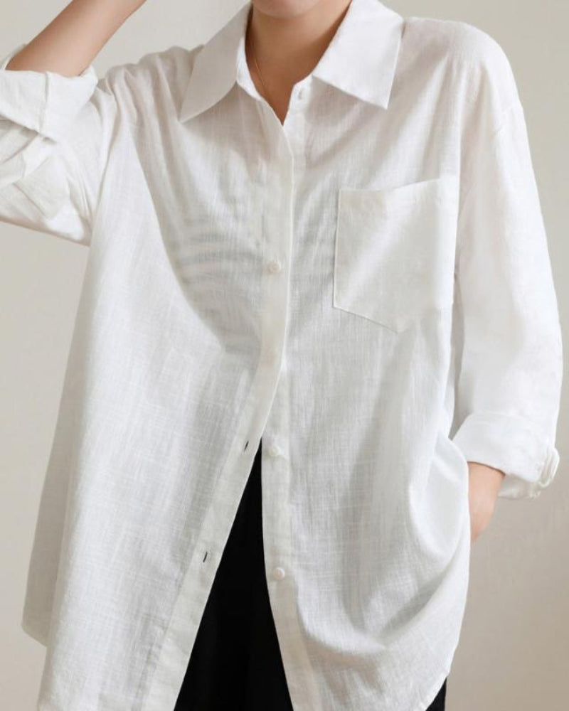 Estate Lady Linen Shirt - Brooksfor