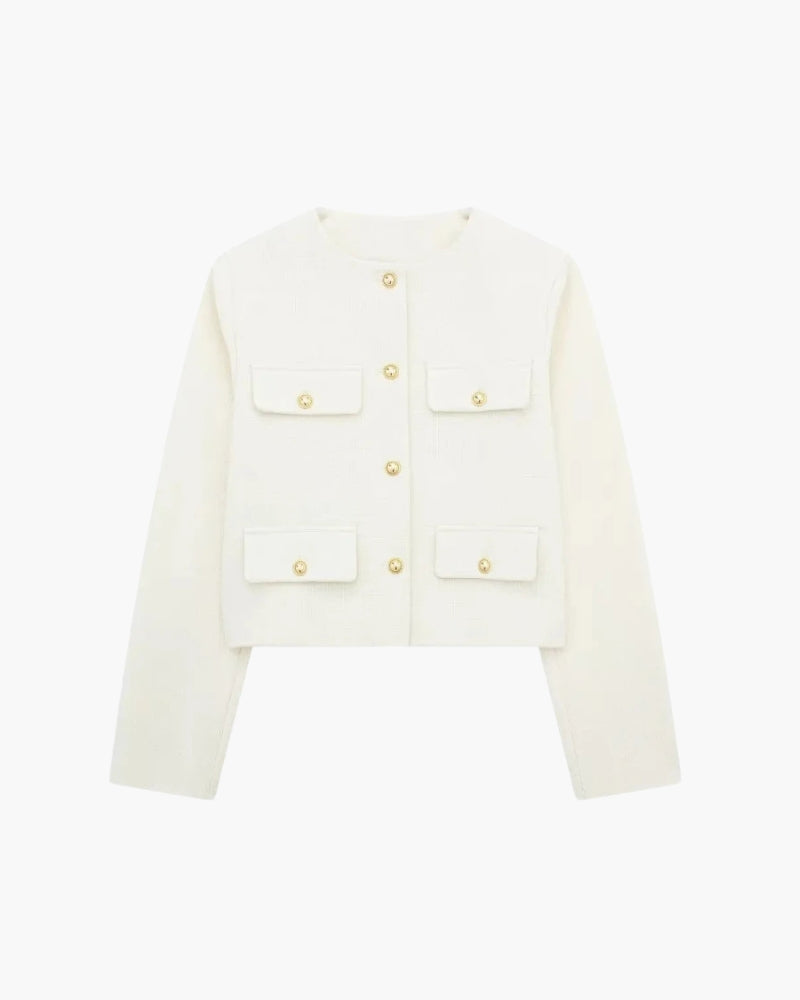 Savile Crop Blazer - Brooksfor