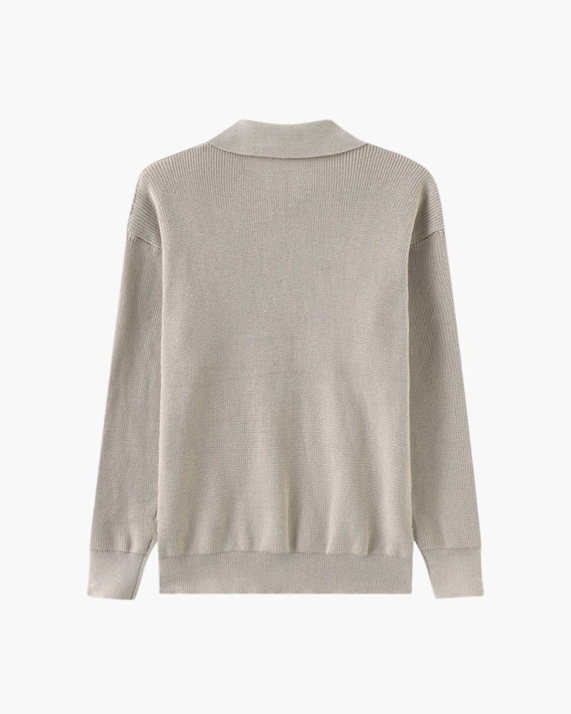 Cesare Half Zip Sweater - Brooksfor