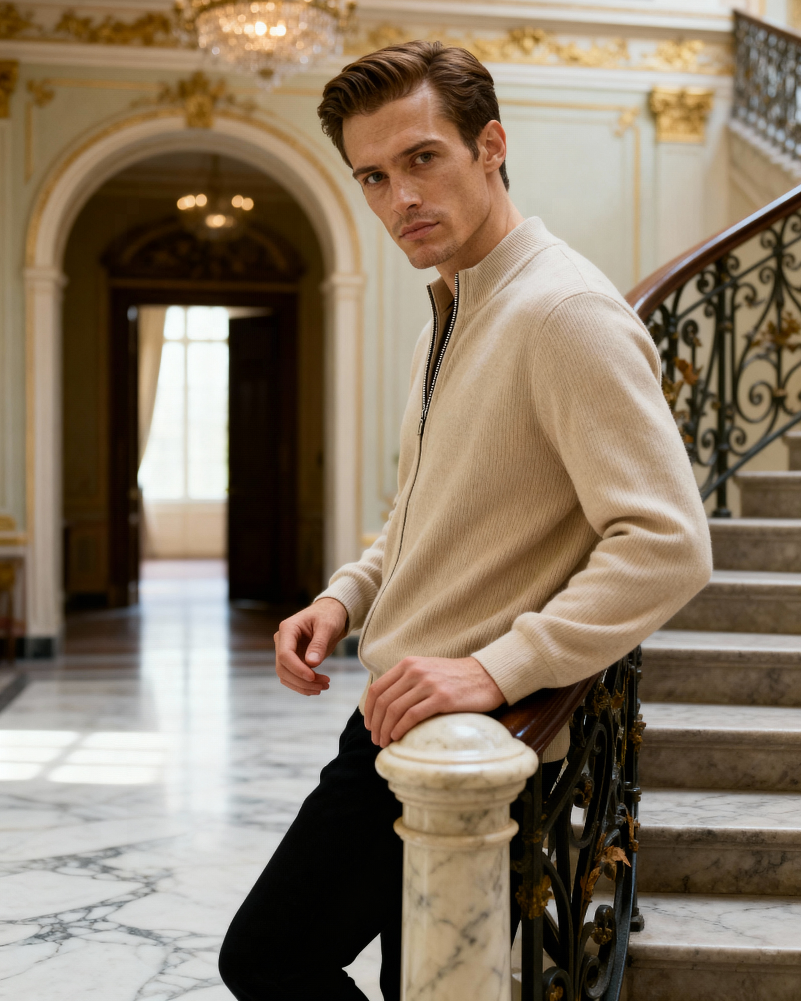 100% Cashmere Vest - Brooksfor