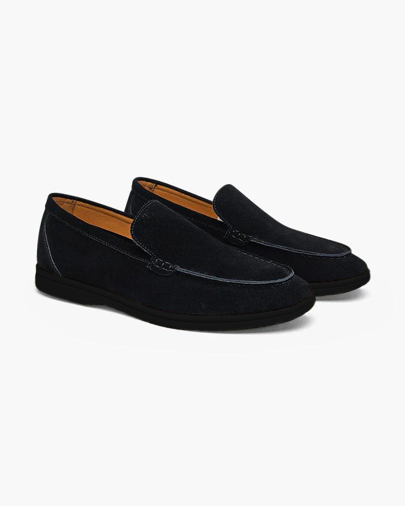 Premium Suede Loafers - Black Soles - Brooksfor