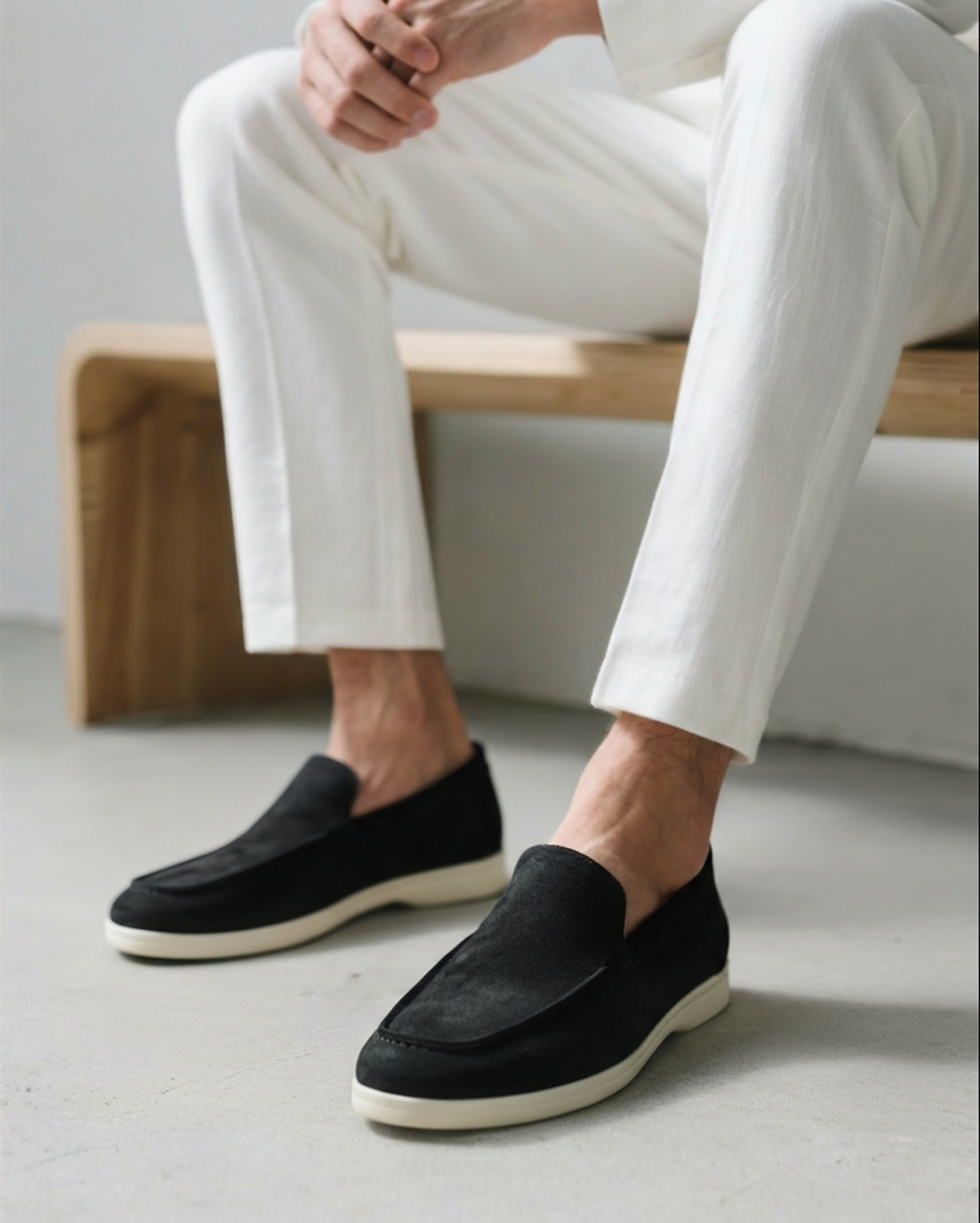 Suede Loafers - Brooksfor