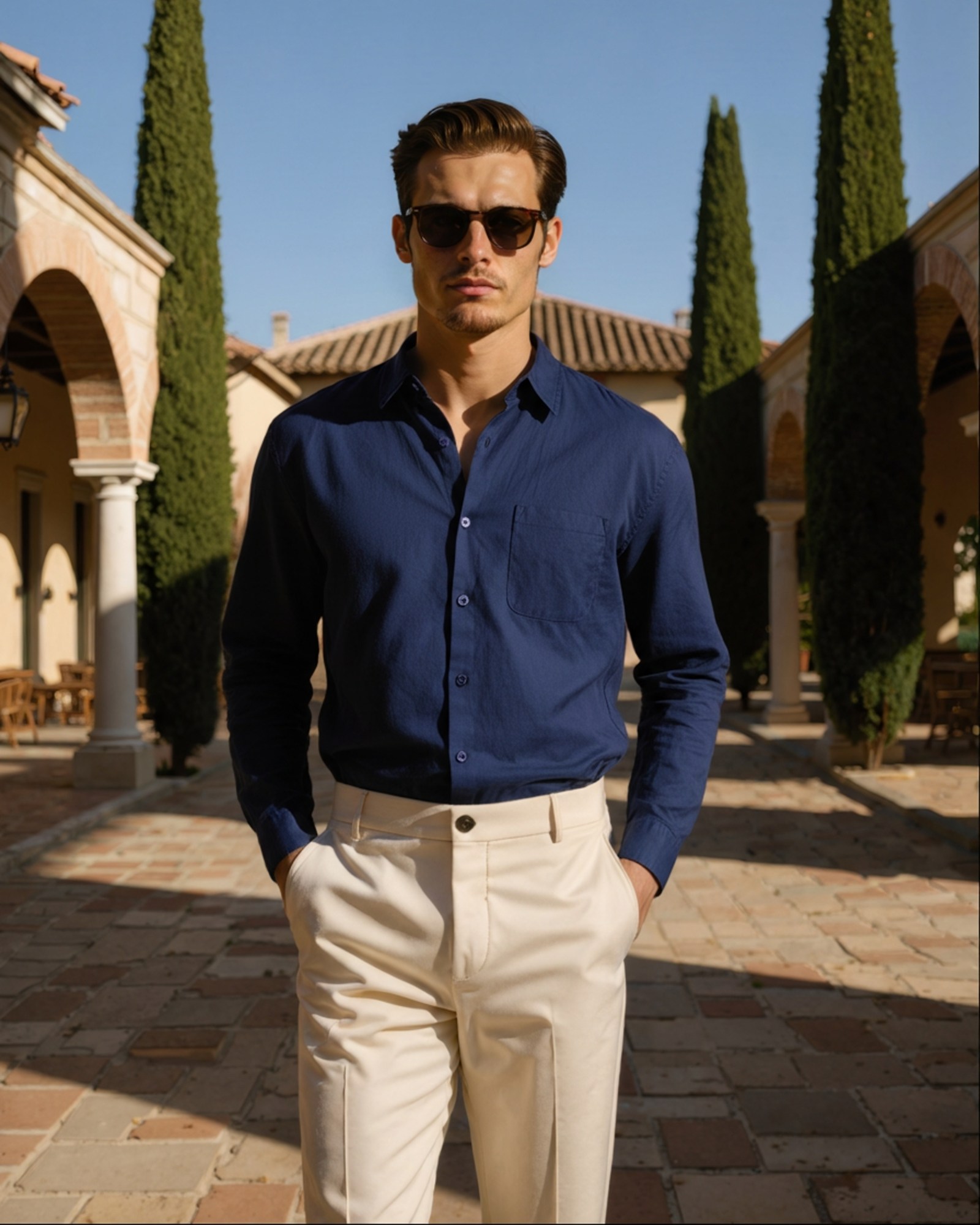 Cape Town - 100% Linen Shirt - Brooksfor