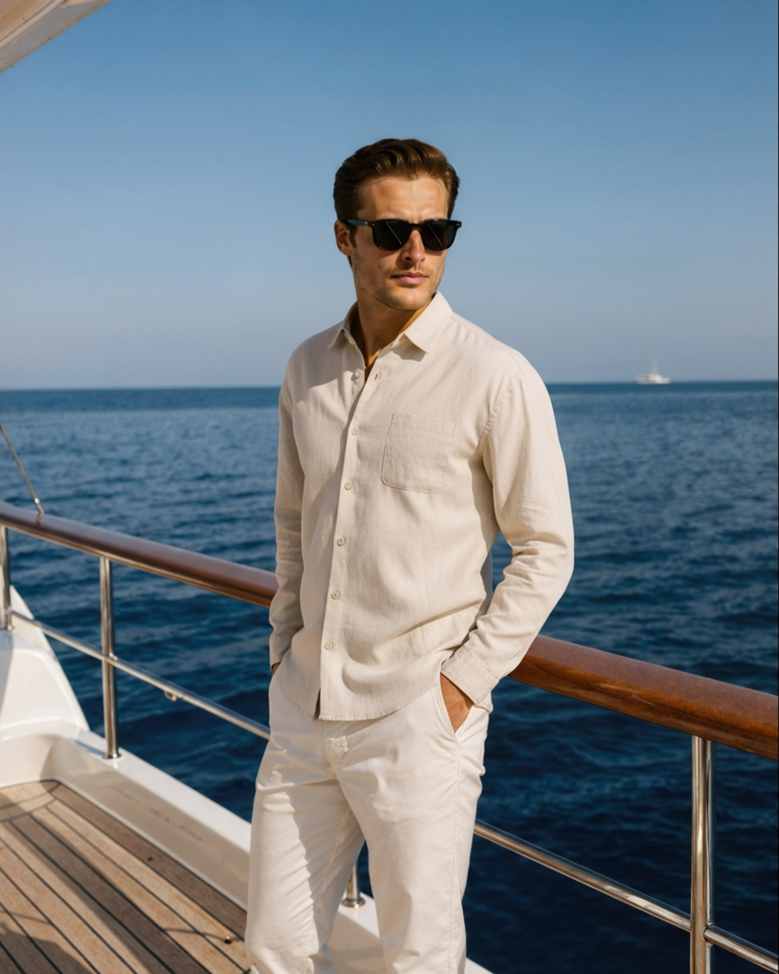 Cape Town - 100% Linen Shirt - Brooksfor