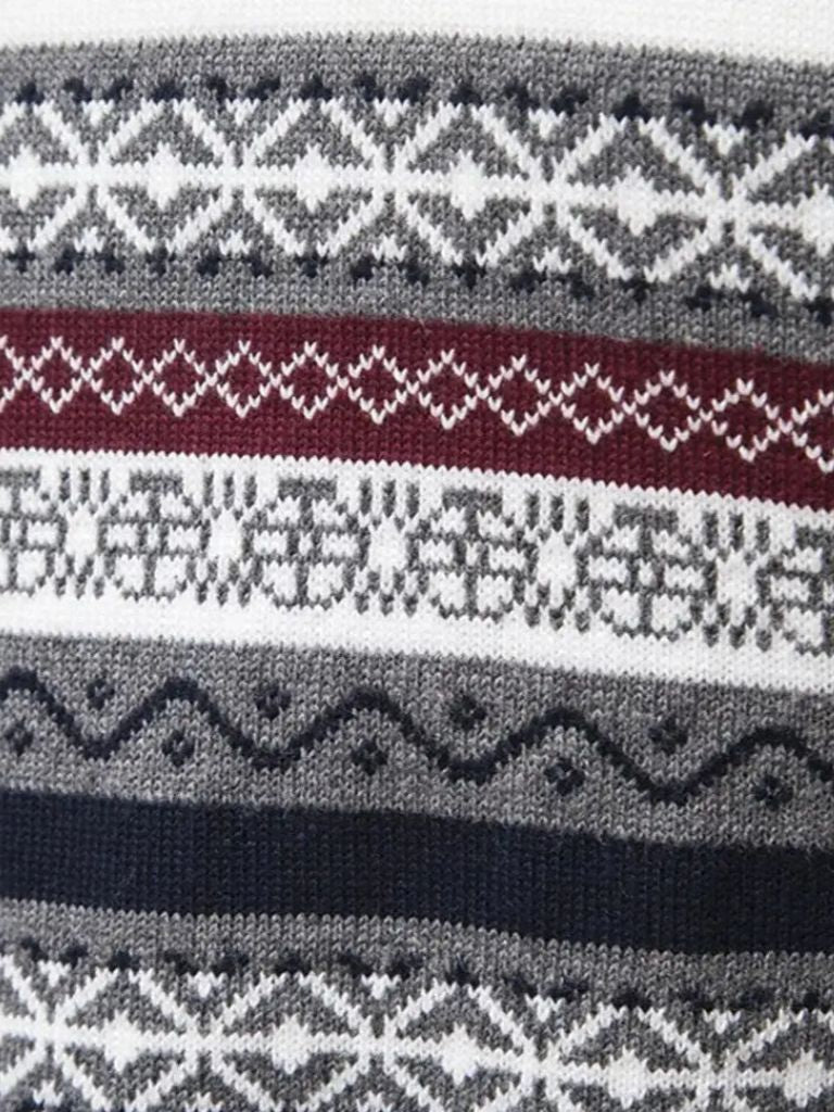 Half Zip Knit Pullover Sweater - Brooksfor